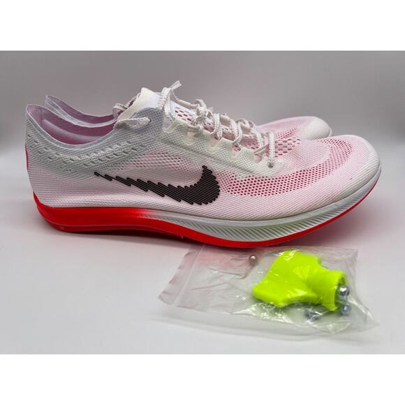Nike ZoomX Dragonfly Rawdacious DJ5255 100 Sprint Spikes White Size 14 NEW - Picture 1 of 12